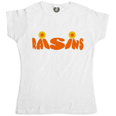Raisins Fitted Womens T-Shirt 8Ball